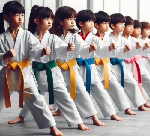 Quais são as faixas do Taekwondo?