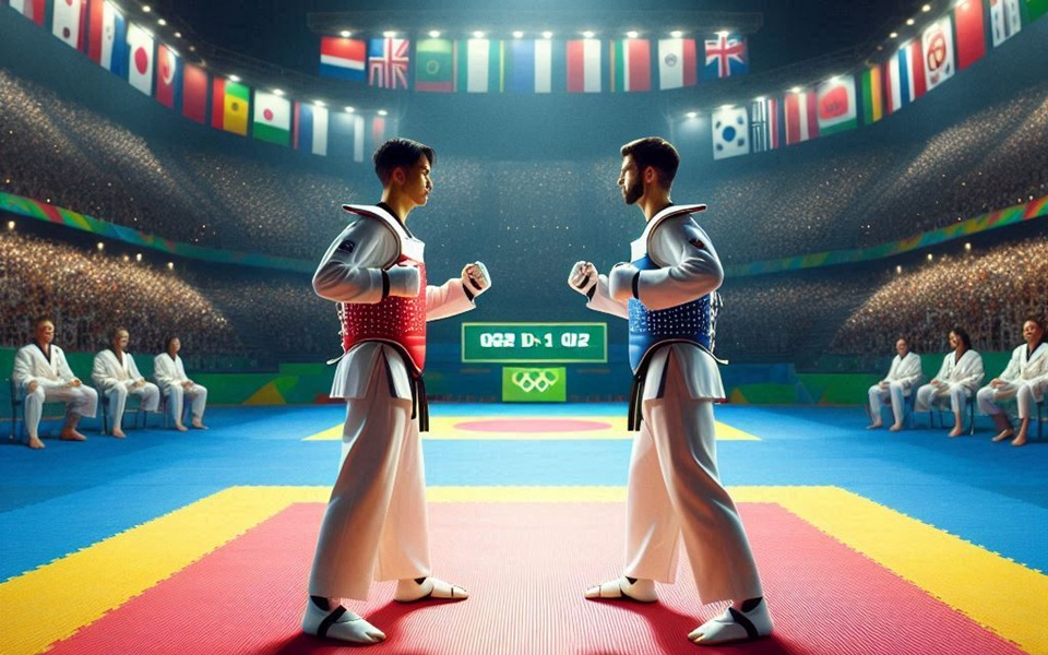 Países que mais ganharam medalhas no Taekwondo